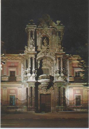 Postal E00503: Palacio Sn Telmo, Sevilla