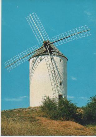Postal E00505: Molino, la Mancha, España