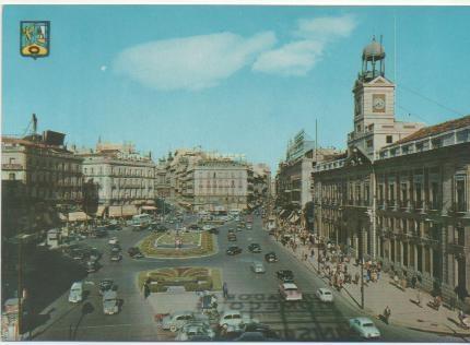 Postal E00368: Puerta del Sol, Madrid