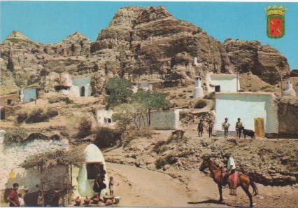 Postal E00371:Cuevas , Purullena