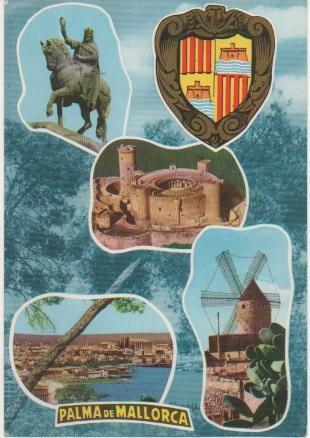 Postal E00376: Imágenes Palma de Mallorca