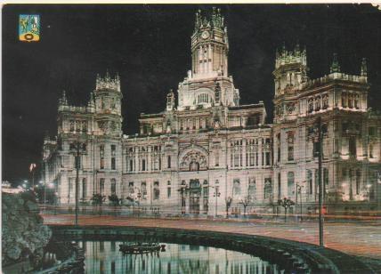 Postal E00367: Palacio Comunicaciones, Madid