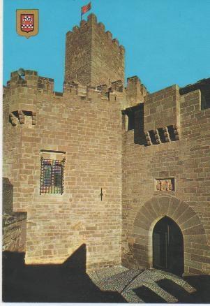 Postal E00331: Castillo de Xavier, Navarra