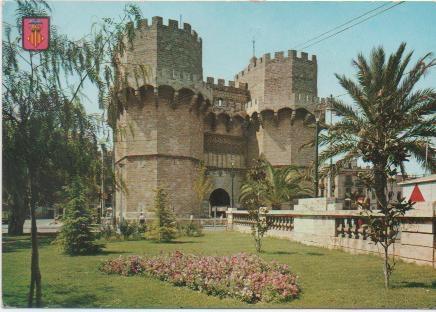 Postal E00339: Torres Serrano, Valencia