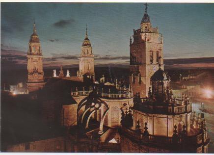 Postal E00381: Catedral de Lugo
