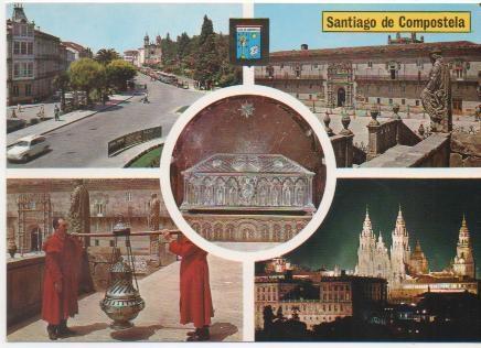 Postal E00382: Imágenes Santiago de Compostela