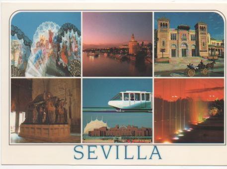 Postal E00417: Imágenes de Sevilla