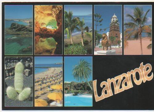 Postal E00433: Naturaleza de Lanzarote