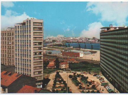 Postal E00384: Mirador los Castro, La Coruña
