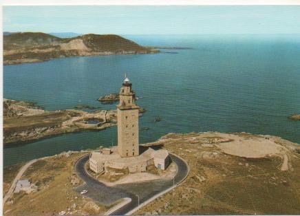 Postal E00387: Torre Hercules, la Coruña