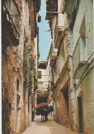Postal E00389: Calle De El Grado, Huesca