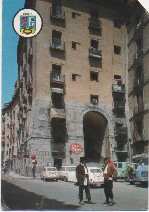 Postal E00394: Arco de Cuchilleros Madrid
