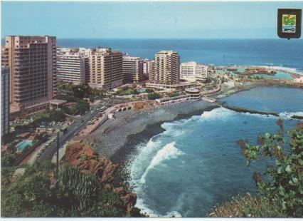 Postal E00396:  Playa Puerto de la Cruz