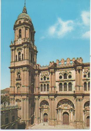 Postal E00401: Catedral, Málaga