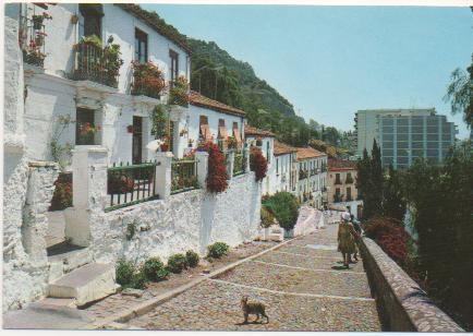 Postal E00402: Subida a la Coracha, Málaga
