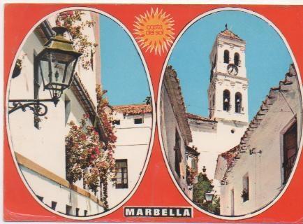 Postal E00403: Imágenes Marbella