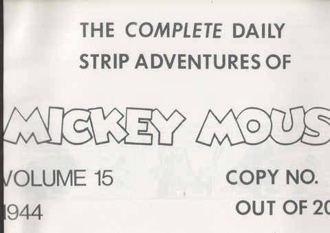 The Complete Daily Strip Adventures of MICKEY MOUSE, año 1944