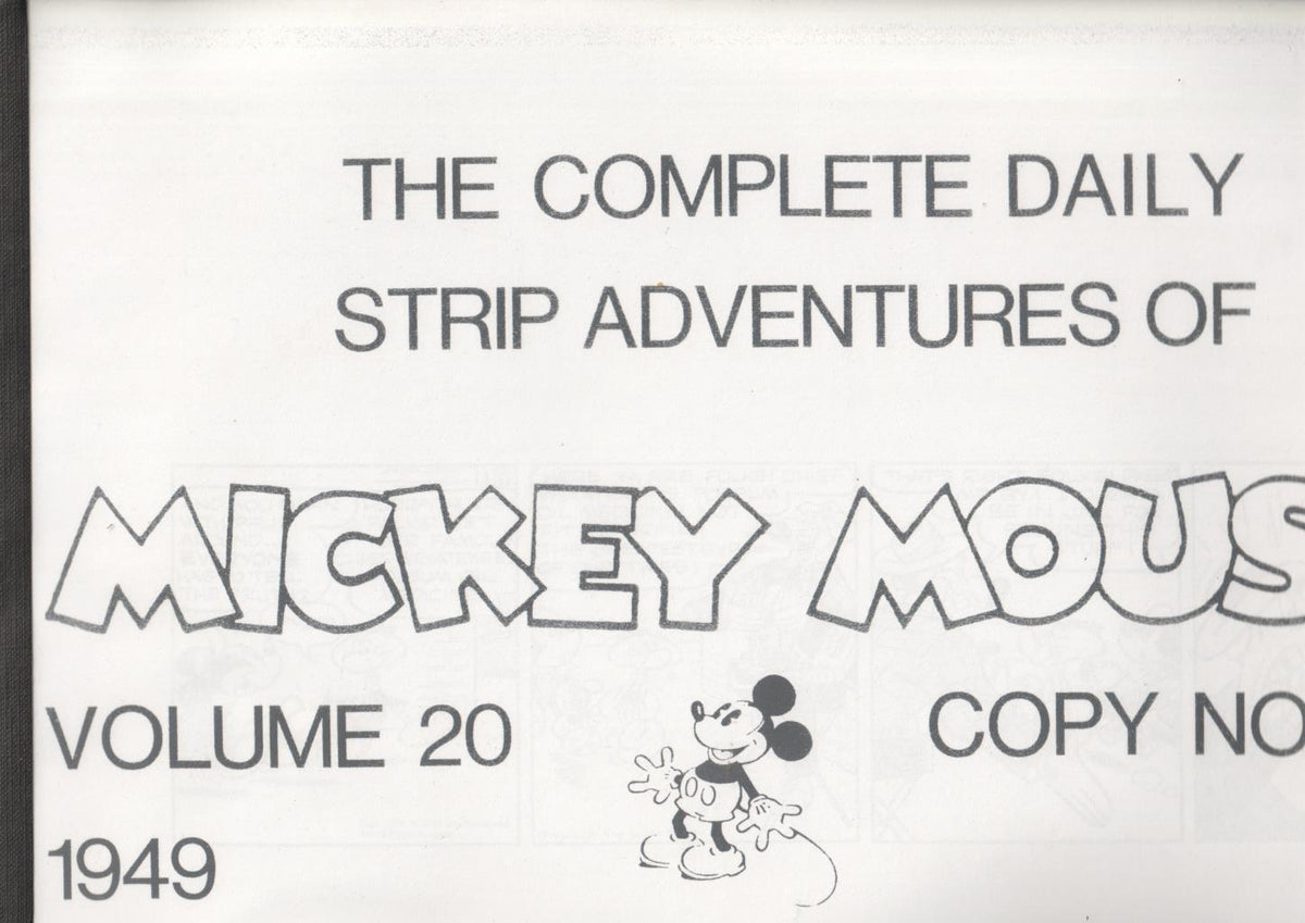 The Complete Daily Strip Adventures of MICKEY MOUSE, año 1949