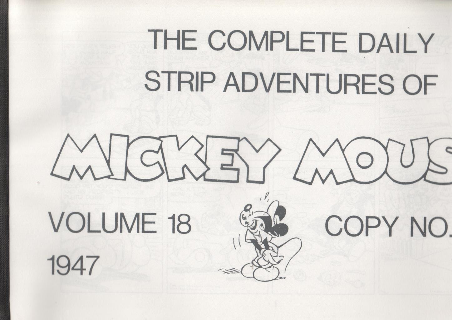 The Complete Daily Strip Adventures of MICKEY MOUSE, año 1947