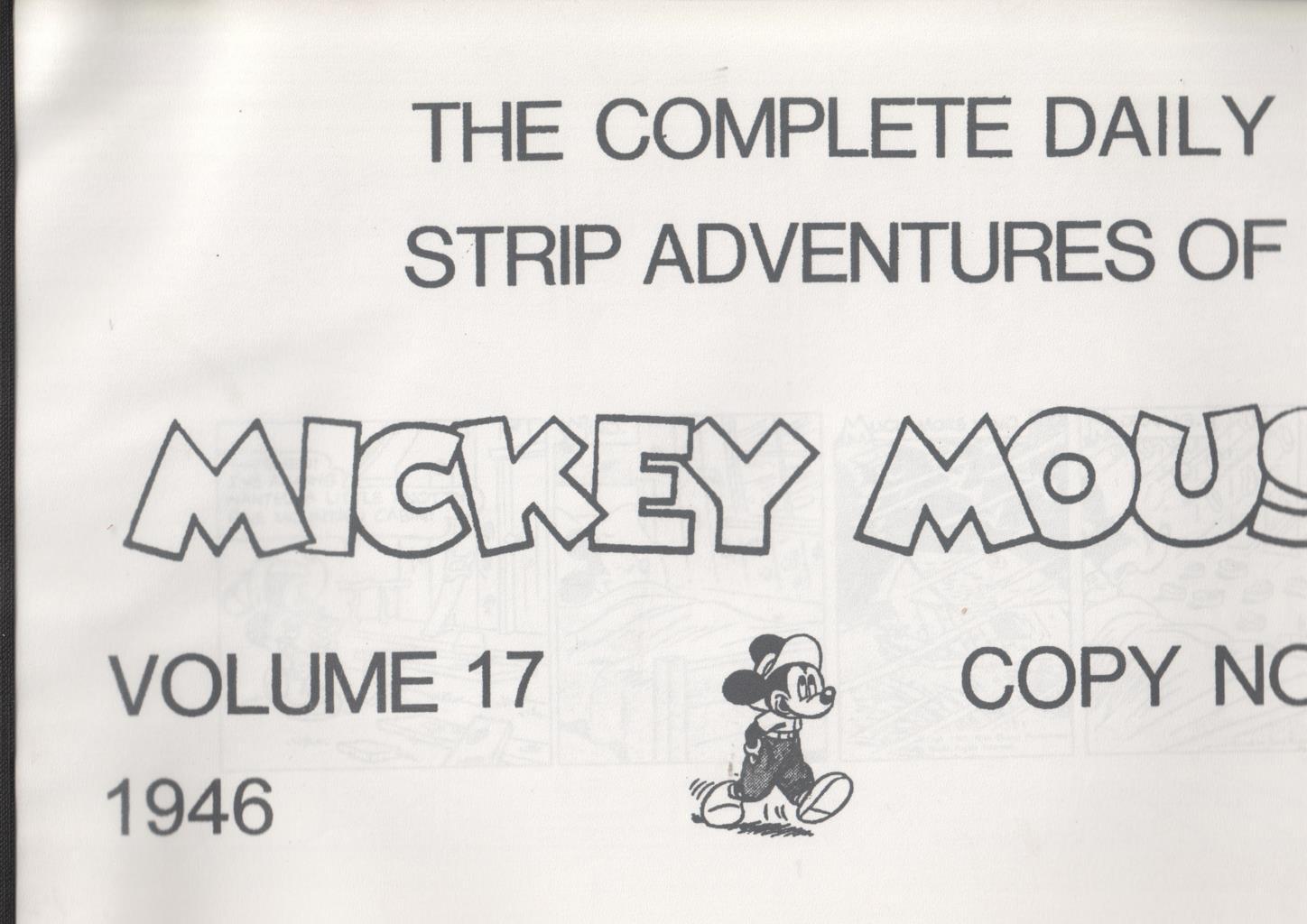 The Complete Daily Strip Adventures of MICKEY MOUSE, año 1946