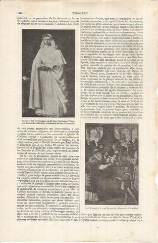 LAMINA ESPASA 37073: La circuncision y El padre fray Jeronimo Perez, por Zurbaran