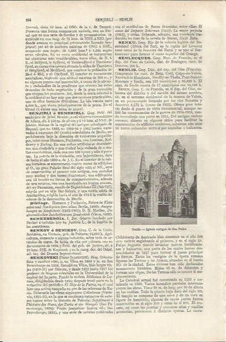 LAMINA ESPASA 37128: Iglesia de San Pedro en Senlis, Francia