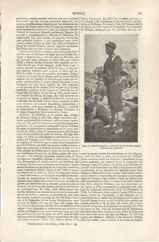 LAMINA ESPASA 37125: Soldado de Senegal entre 1914-1918