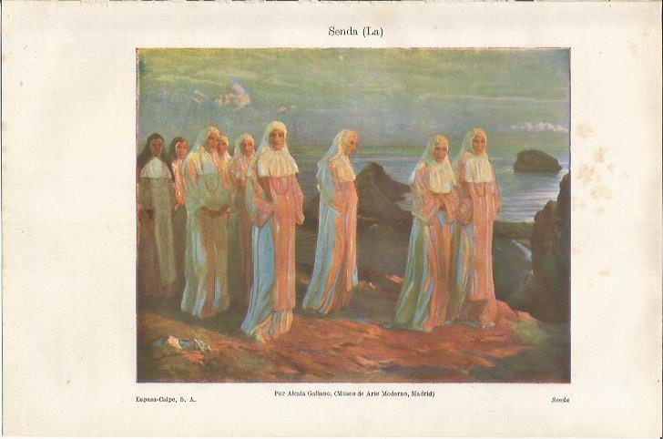 LAMINA ESPASA 37121: La Senda, por Alcala Galiano