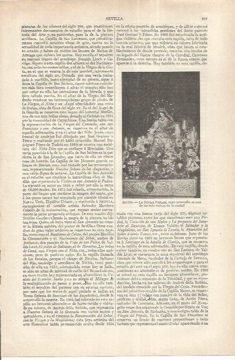 LAMINA ESPASA 37245: La Divina Pastora de Sevilla