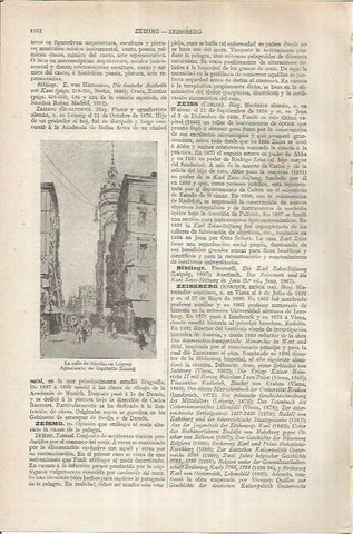 LAMINA ESPASA 37006: Calle de Nicolas en Leipzig, por Zeising