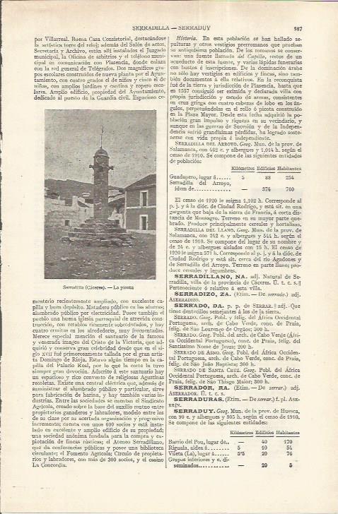 LAMINA ESPASA 37198: La picota de Serradilla, Caceres