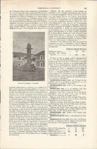LAMINA ESPASA 37198: La picota de Serradilla, Caceres