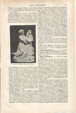 LAMINA ESPASA 37146: La señal de la cruz, por Fuxa