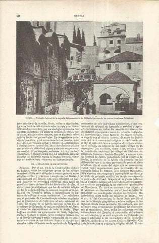 LAMINA ESPASA 37168: Monasterio de Killindar en Serbia