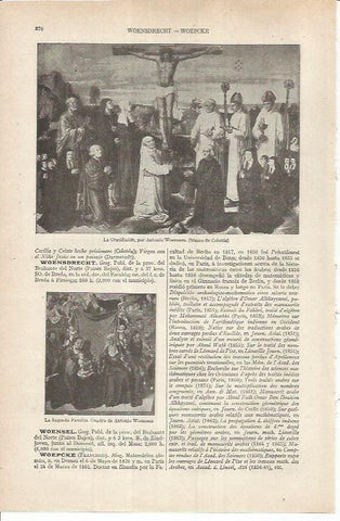 LAMINA ESPASA 36827: La Crucifixion, por A, Woensam