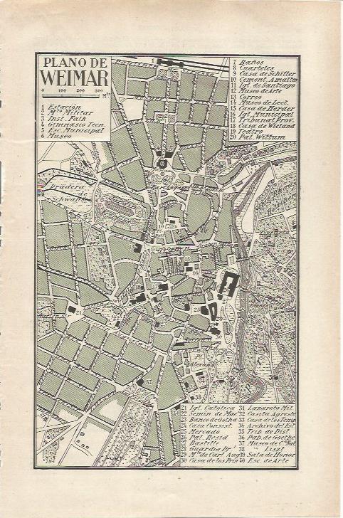 LAMINA ESPASA 36750: Plano de Weimar