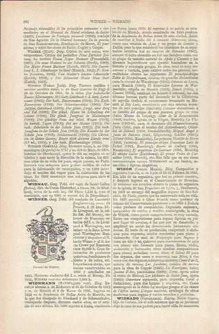 LAMINA ESPASA 36785: Escudo de Widnes, Inglaterra