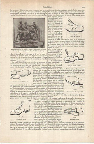 LAMINA ESPASA 36971: Piezas de zapatos