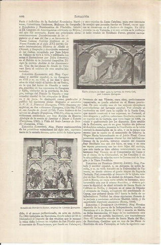 LAMINA ESPASA 36999: Retablo de Bonifacio Ferrer