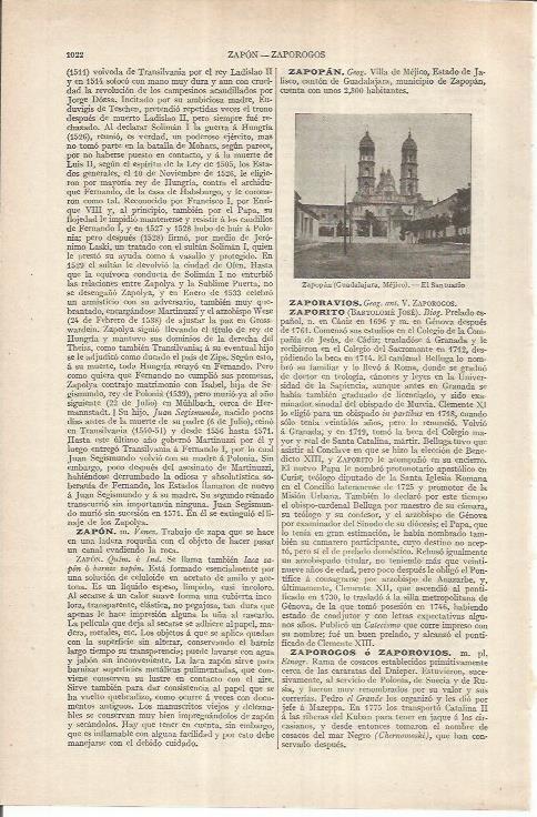 LAMINA ESPASA 36974: Santuario de Zapopan, Mejico