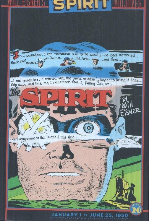 Album: Will Eisner's - The Spirit Archives Vol. 20 tiras 1.1.1950 al 25.06.1950
