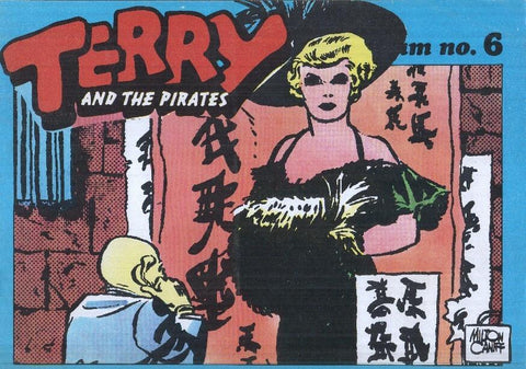Terry and the pirates album numero 6, tiras 28.8.1936 al 08.10.1936