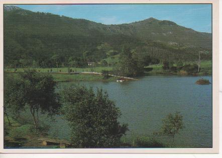 Postal E02340: Lago de Acebo,Cabarceno, Cantabria