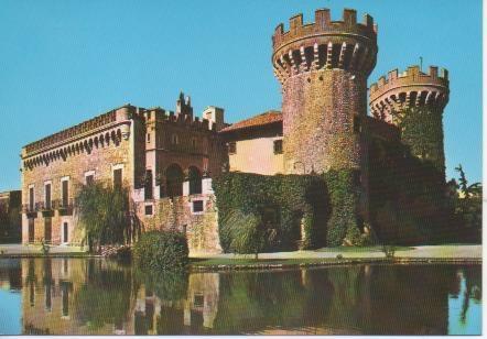 Postal E02334: Castillo de Peralada, Girona