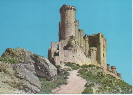 Postal E02326: Castillo de Peñafiel, Valladolid