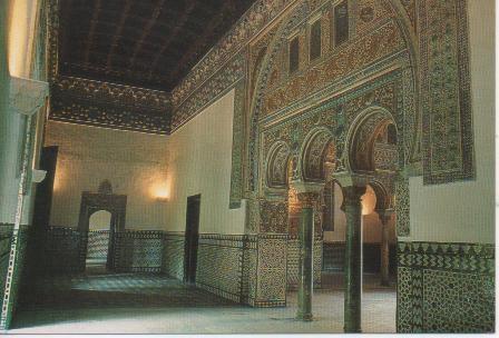 Postal E02387: Salón Felipe II,, Sevilla