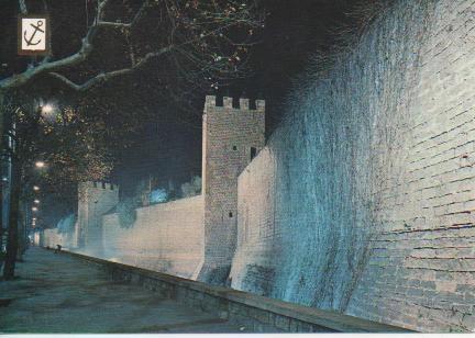 Postal E02382: Muralla de Sta.Madrona, Barcelona