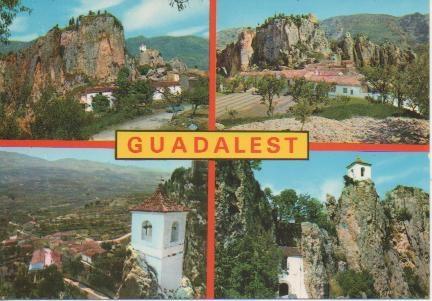 postal E02370: Imágenes de Guadalest, Alicante