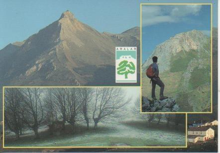 Postal E02366: Parque Natural de Aralar, Pais Vasco