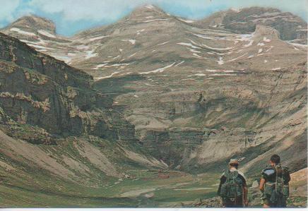 Postal E02364: Las tres Sorores y Circo de Soaso, Ordesa, Huesca